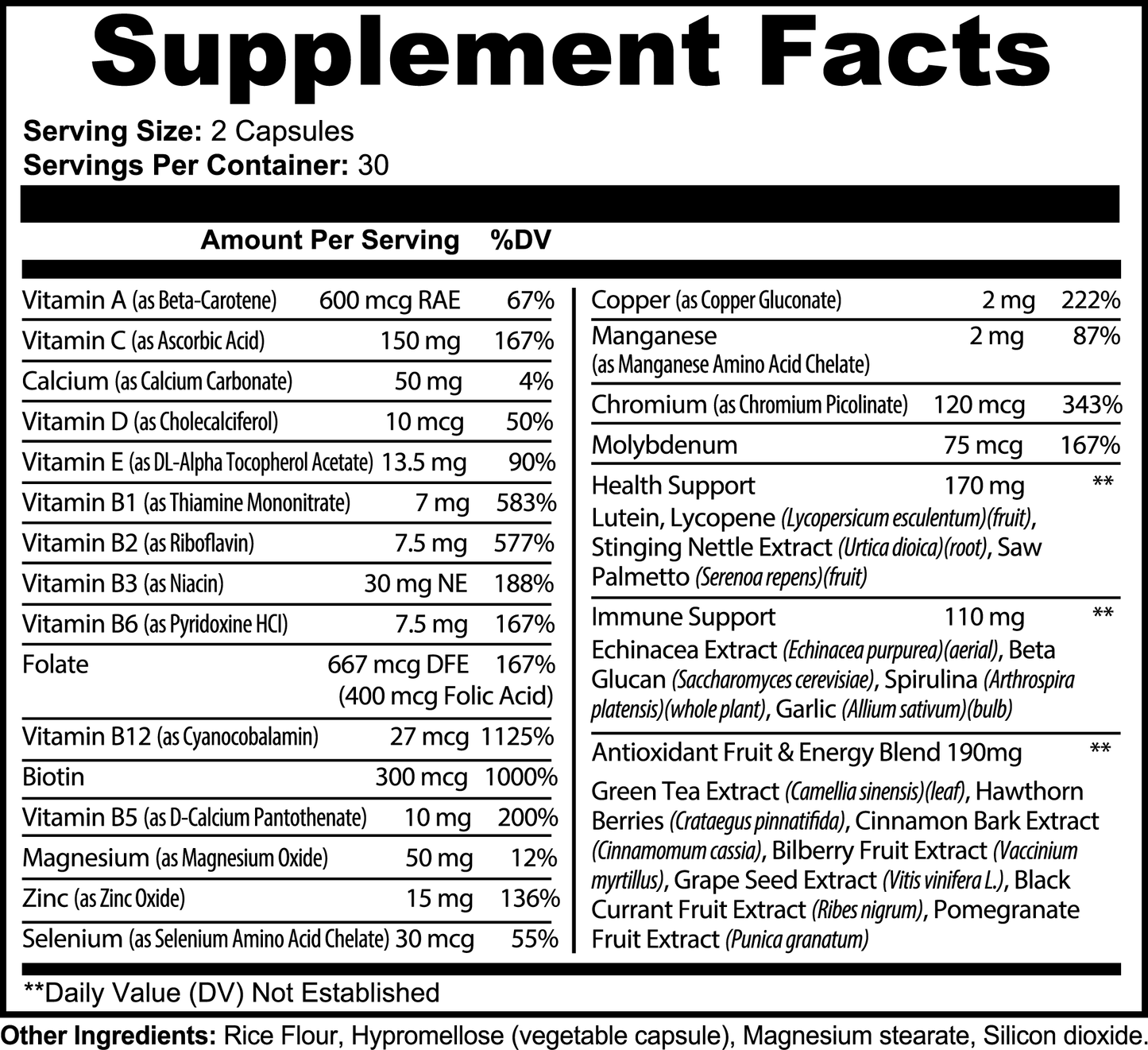 VitalBoost: Complete Multivitamin